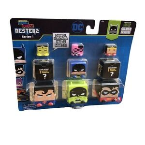 Nesters Kawaii Cubes DC Comics Superheroes Superman Batman & Robin Toys